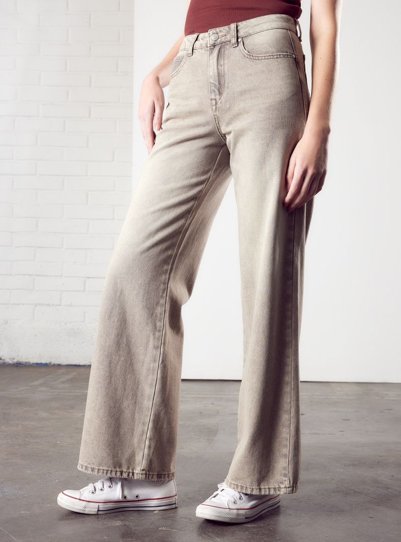 Jeans Recto Color Lavado