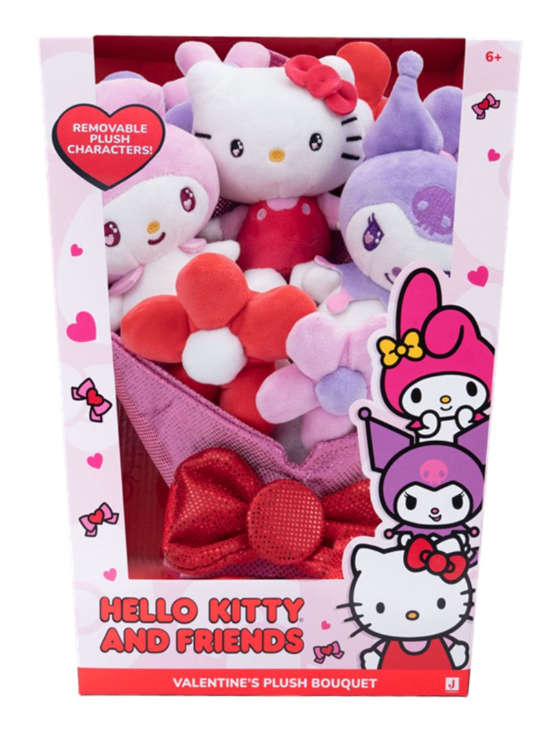 Peluche Hello Kitty Ramo Flores-3