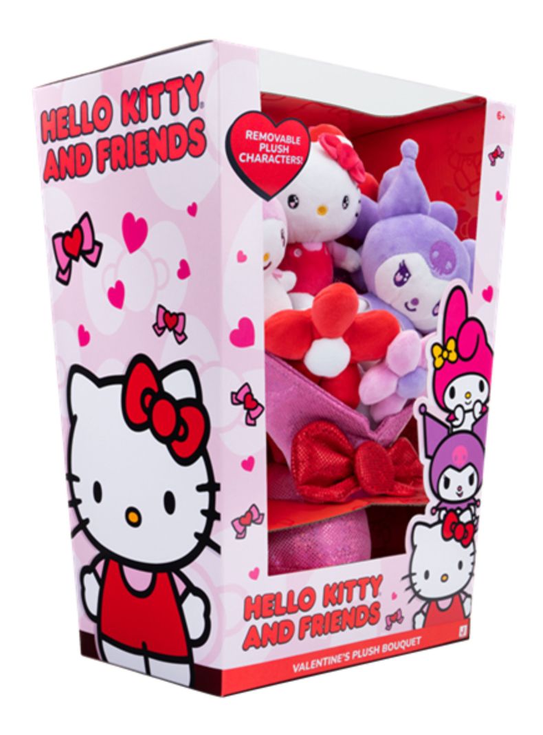 Peluche Hello Kitty Ramo Flores-4