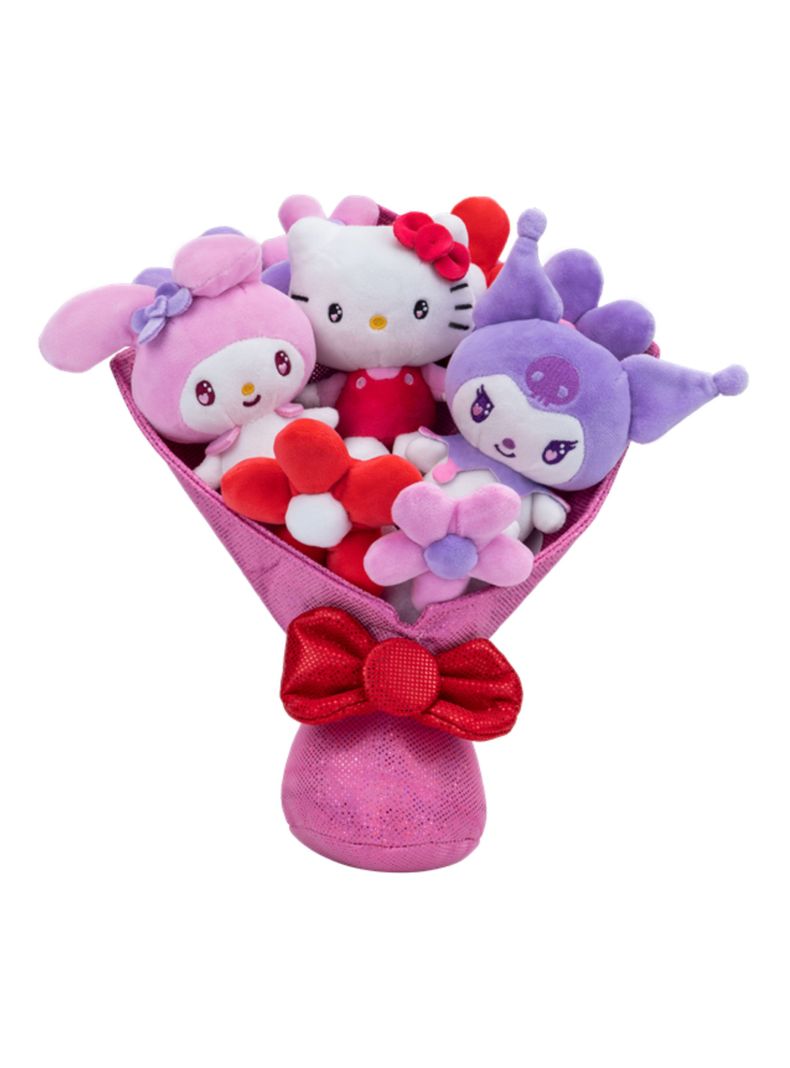 Peluche Hello Kitty Ramo Flores-0