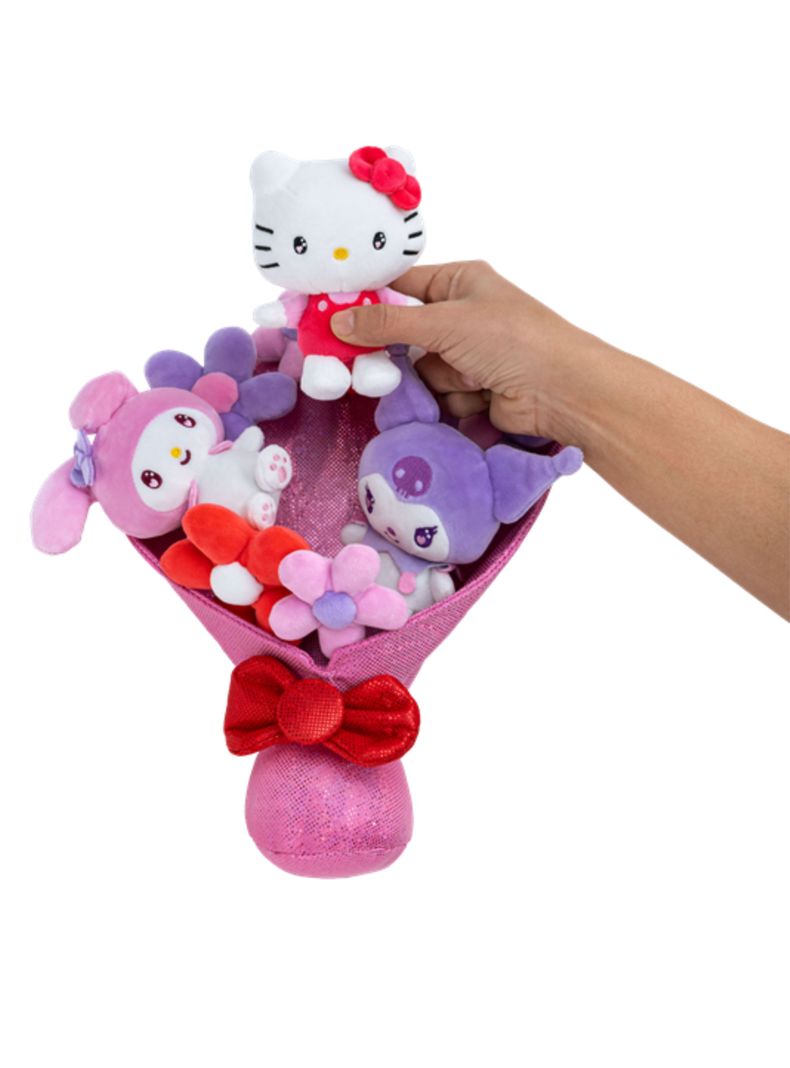 Peluche Hello Kitty Ramo Flores-2