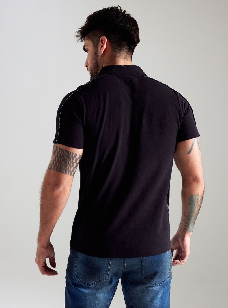 Polera Cuello Polo Micro Piqué-1