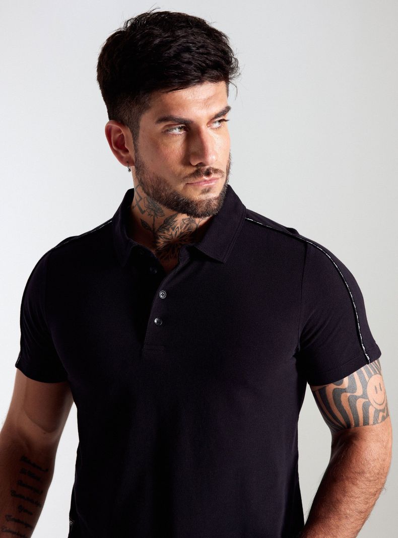 Polera Cuello Polo Micro Piqué-2