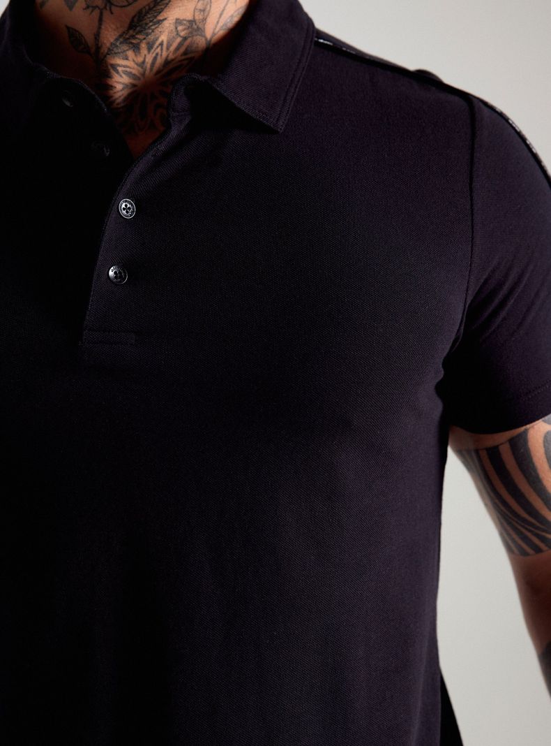 Polera Cuello Polo Micro Piqué-3