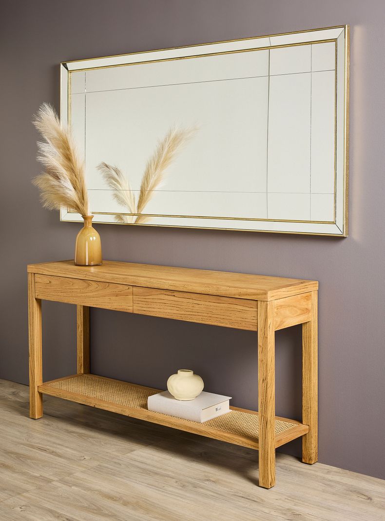 Espejo Dorado XL 180x90 cm-0