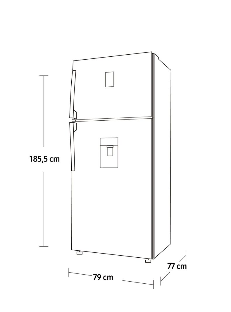 Refrigerador No Frost 526 Litros RT53K6541SL/ZS-7