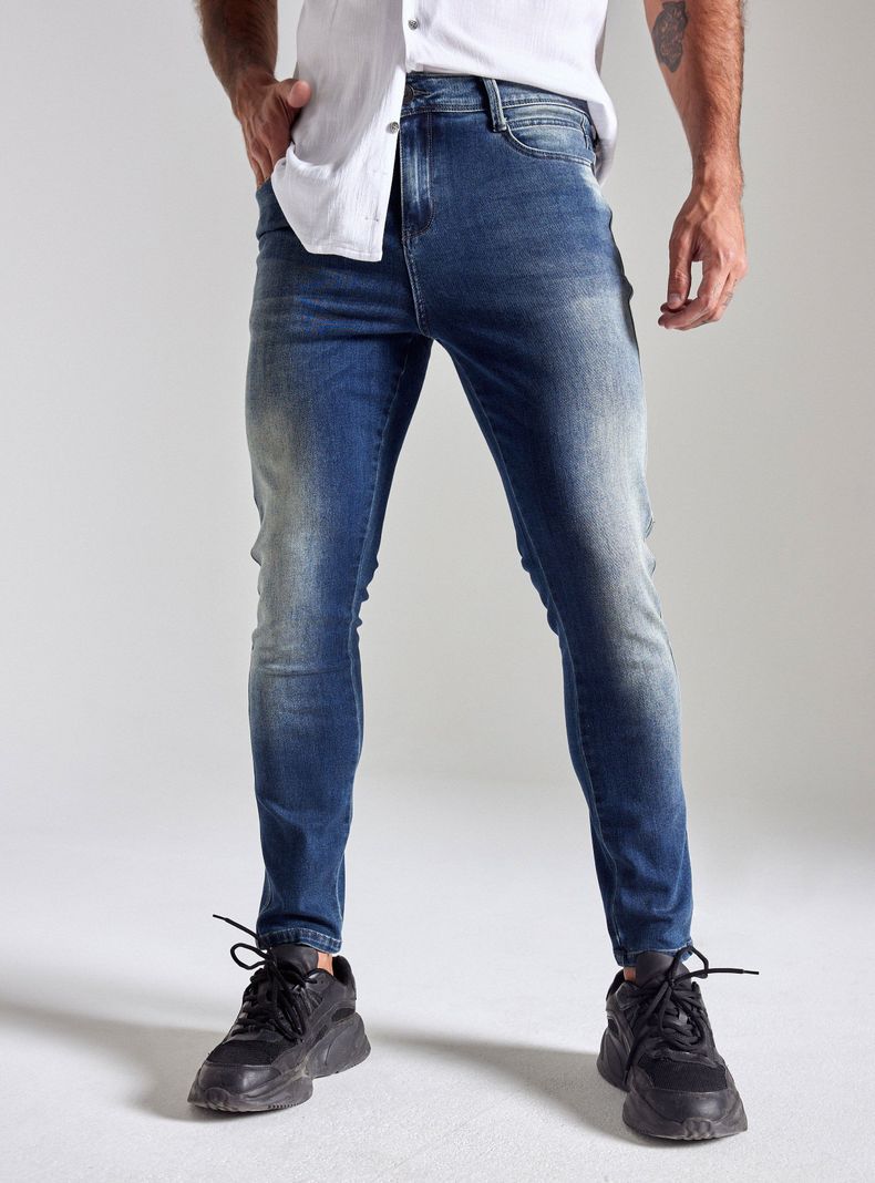 Jeans Sobreteñido Lavado laser-0