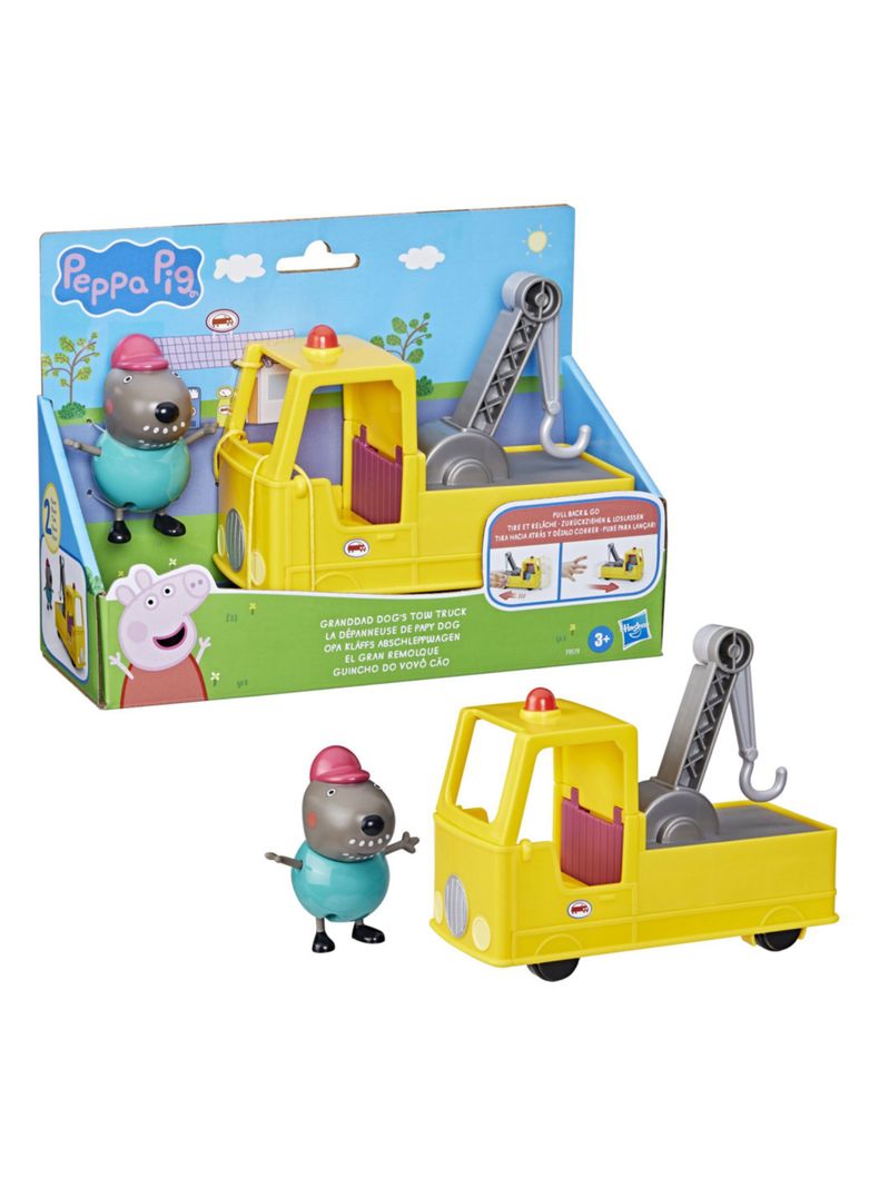 Muñeca Peppa Pig El Gran Remolque del Abuelo Perro-2