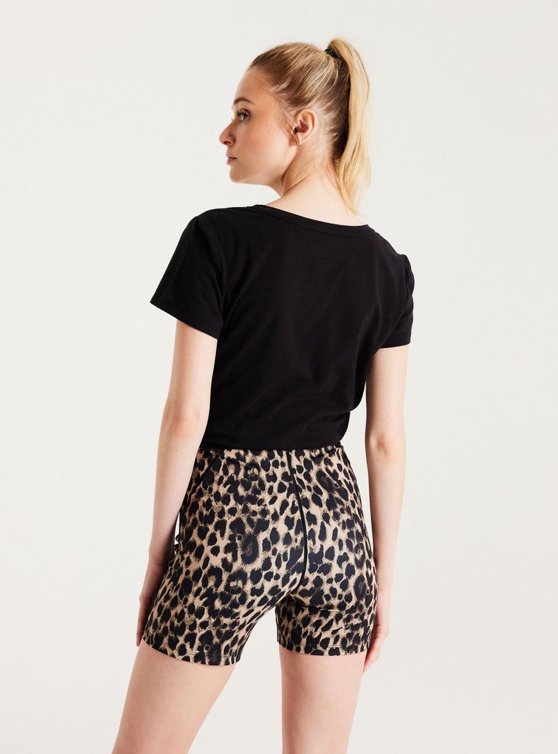 Calza Animal Print Tiro Alto-1