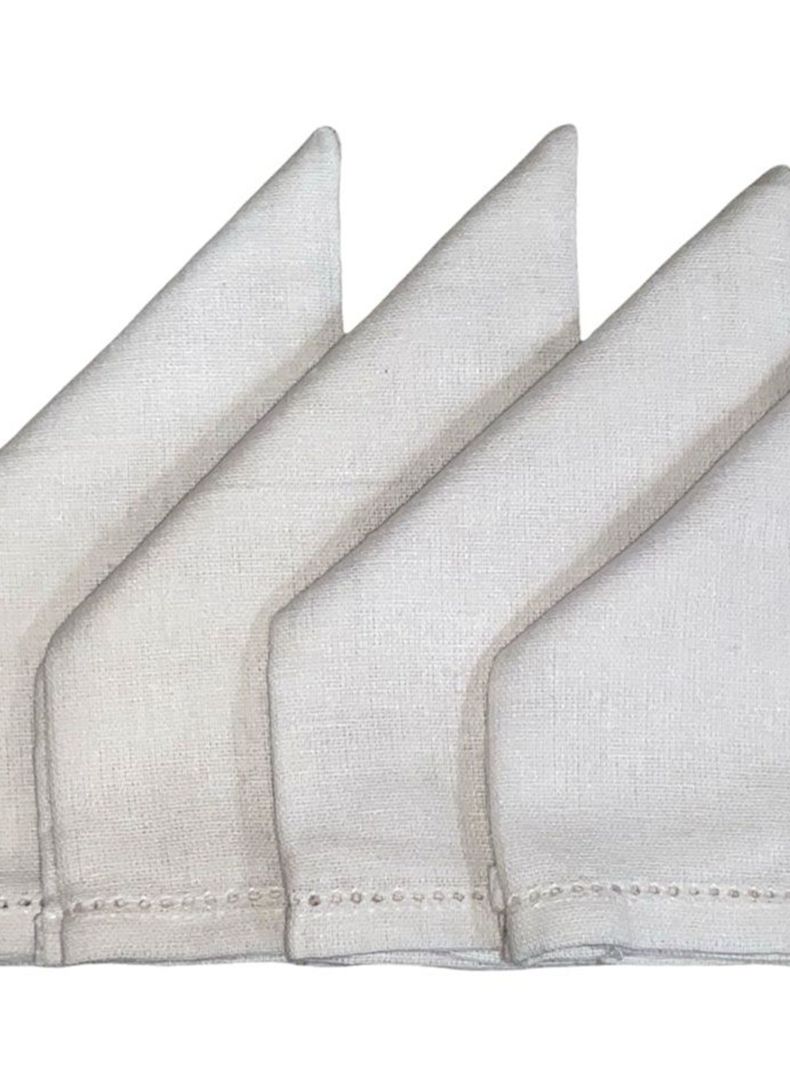 Pack 4 Servilletas Blanco-1