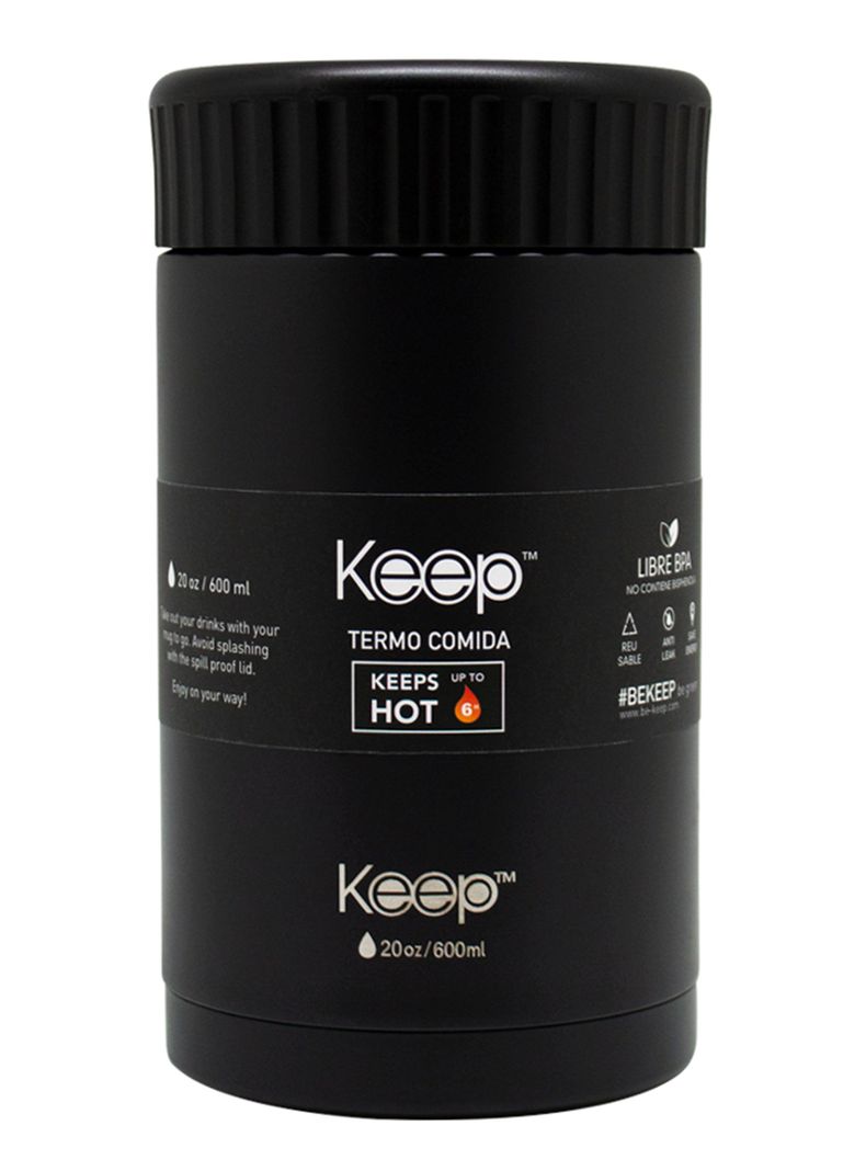 Termo Comida Col 600 ml Negro-0