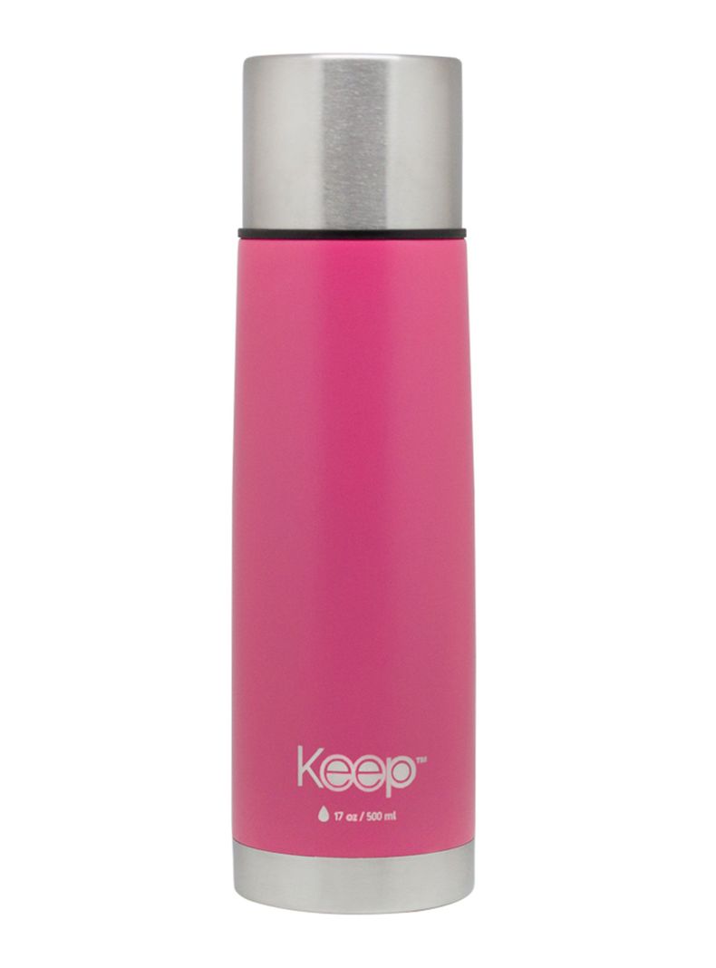 Termo Bala 500 ml Rubb Rosado-1