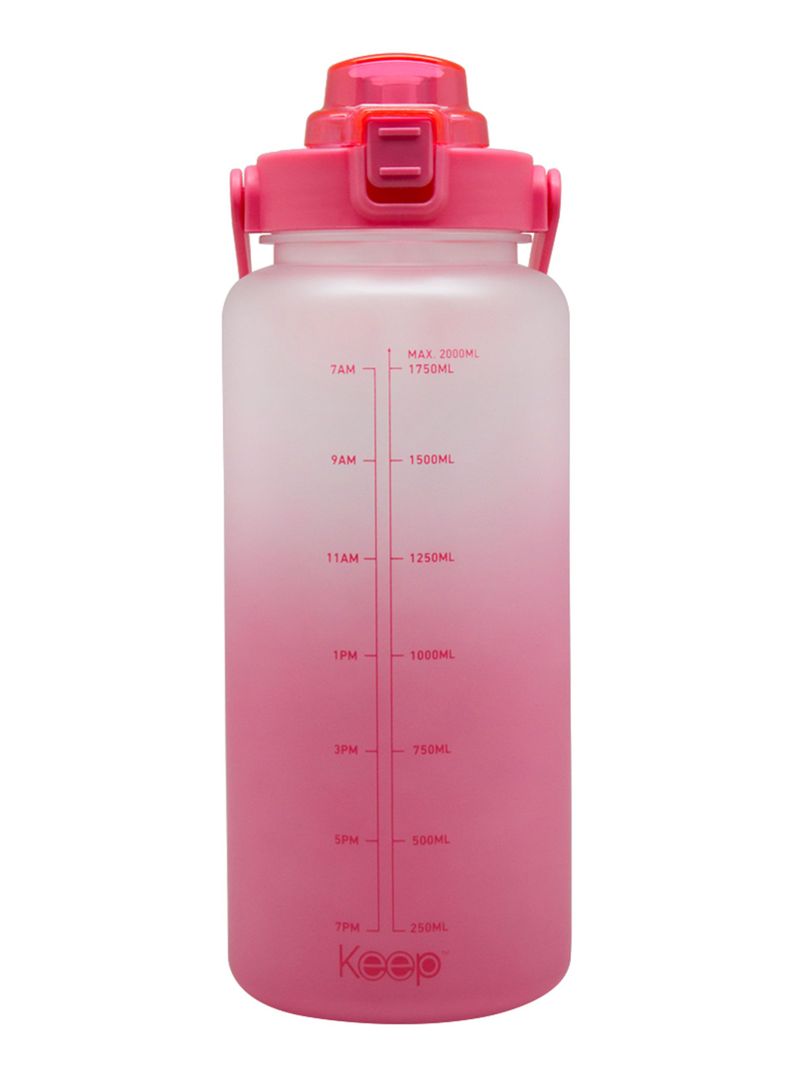 Botella Daily 2 Litros Rosado-0