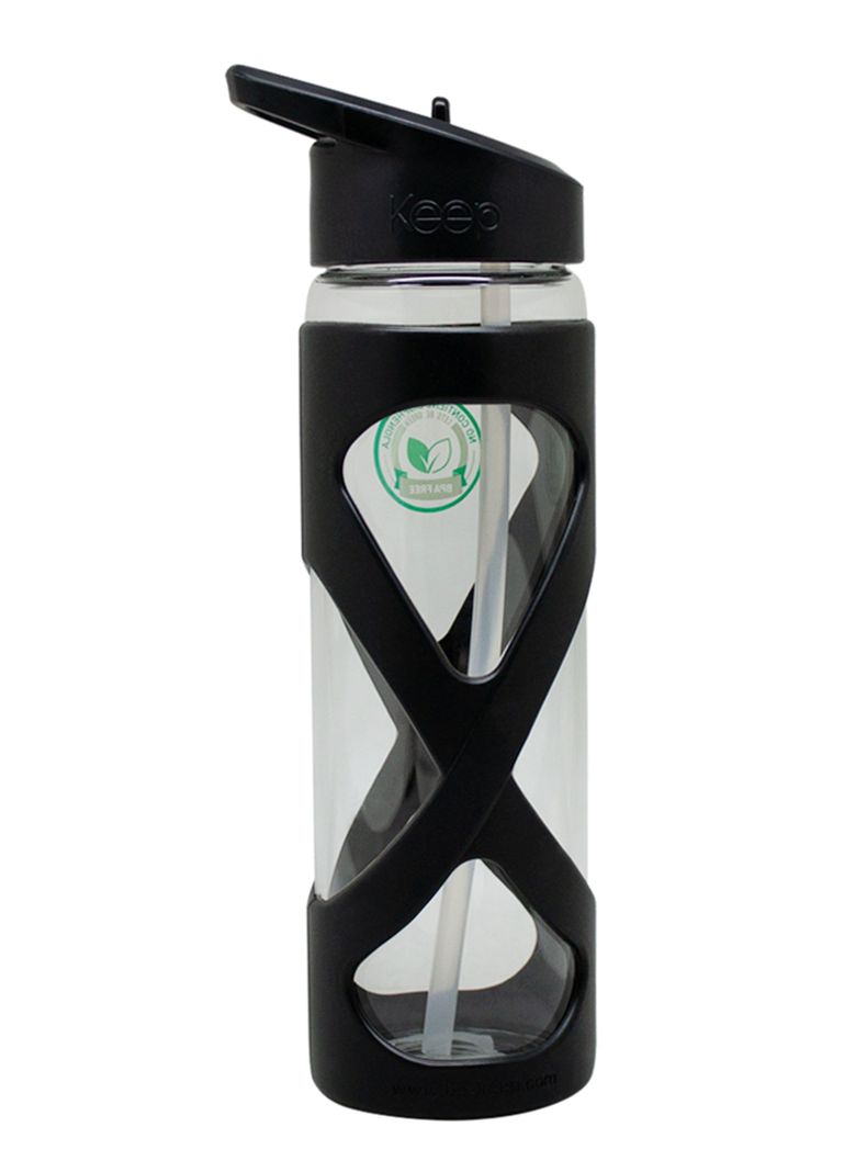Botella Vidrio Negro-0