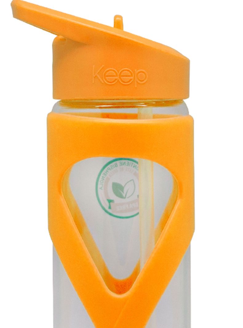 Botella Vidrio Amarillo-1