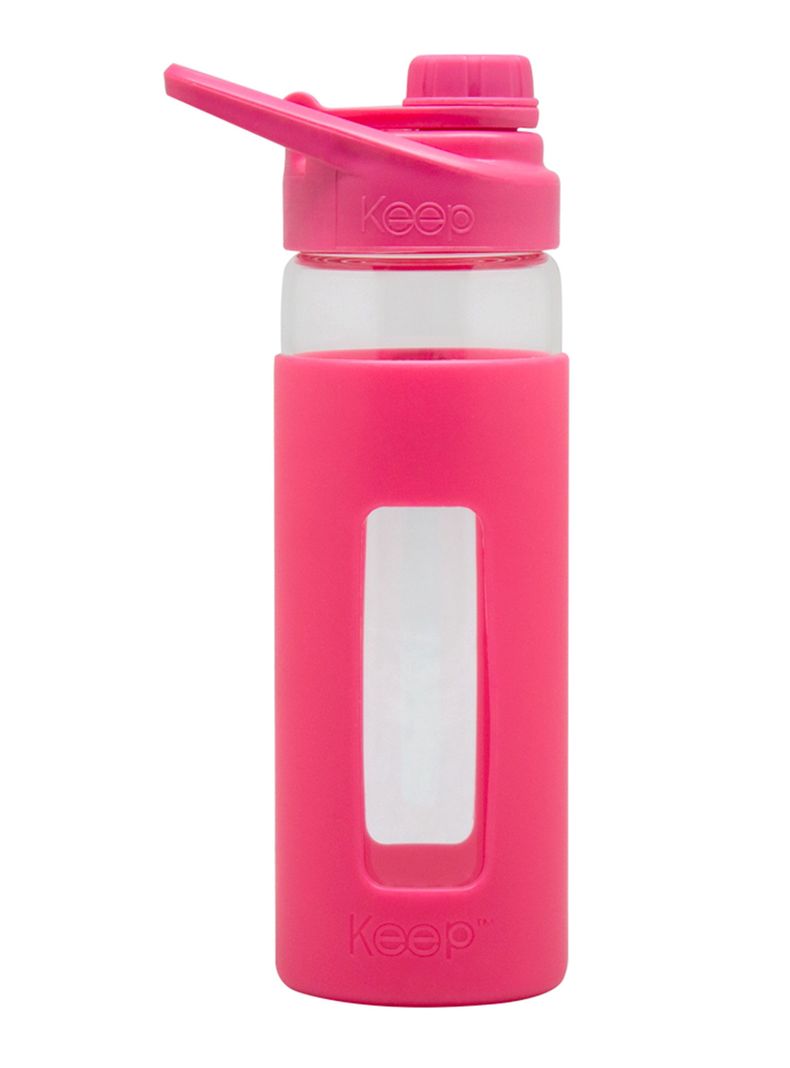 Botella Vidrio 470 ml Rosado-0