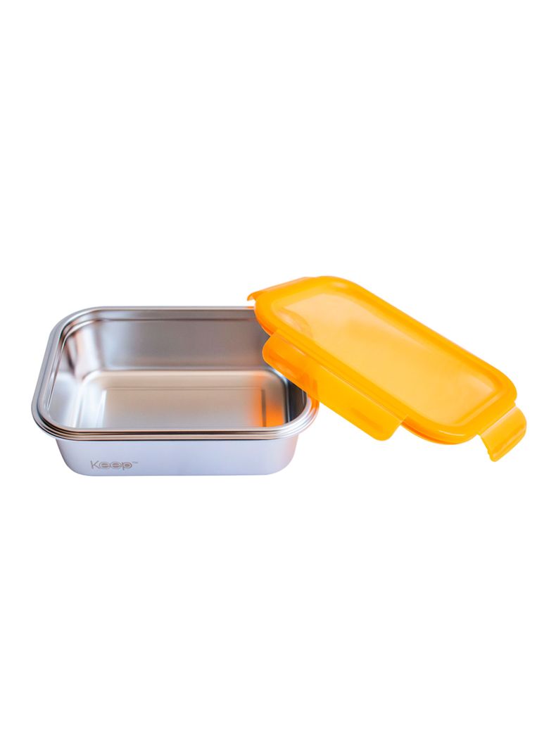 Hermético Metálico 1300 ml Amarillo-1