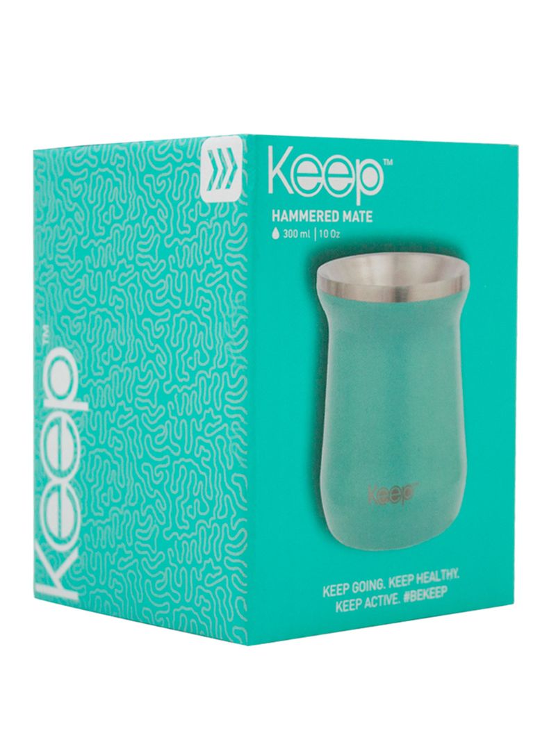Mate Caja Hammered Celeste 300 ml-2
