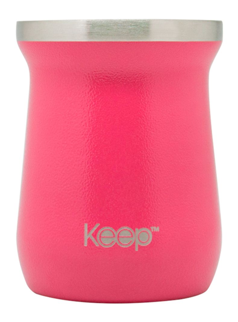 Mate Caja Hammered Rosado 300 ml-0