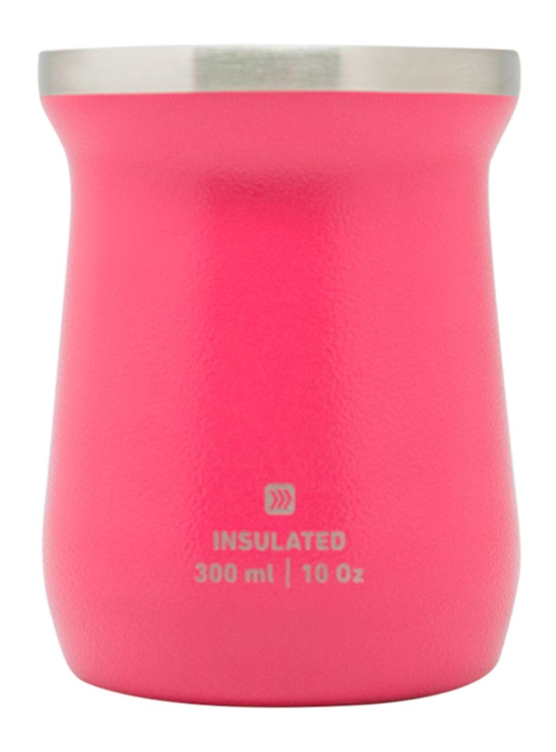 Mate Caja Hammered Rosado 300 ml-1