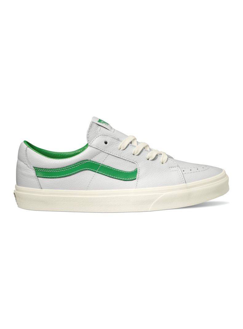 Zapatilla Urbana White Cuero Hombre Sk8-Low-0