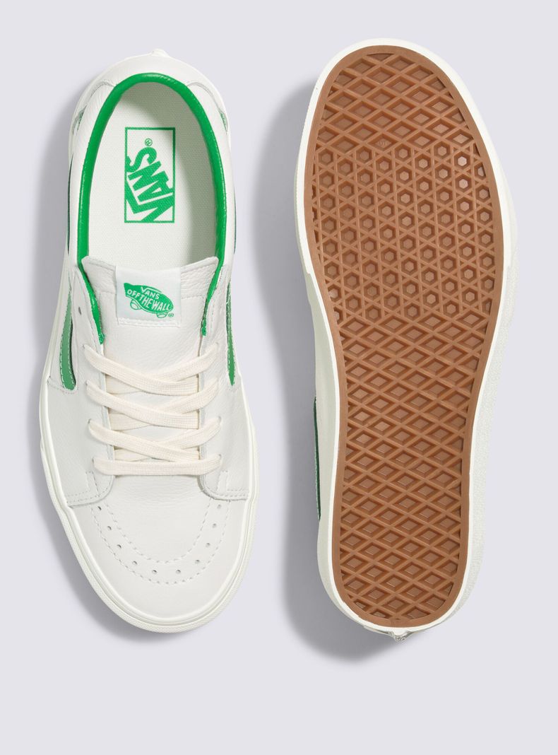 Zapatilla Urbana White Cuero Hombre Sk8-Low-2