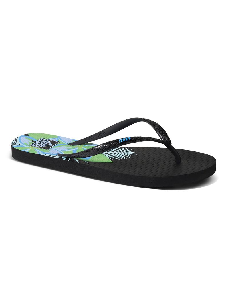Sandalia Estampado con Hojas Seaside Prints Mujer-0