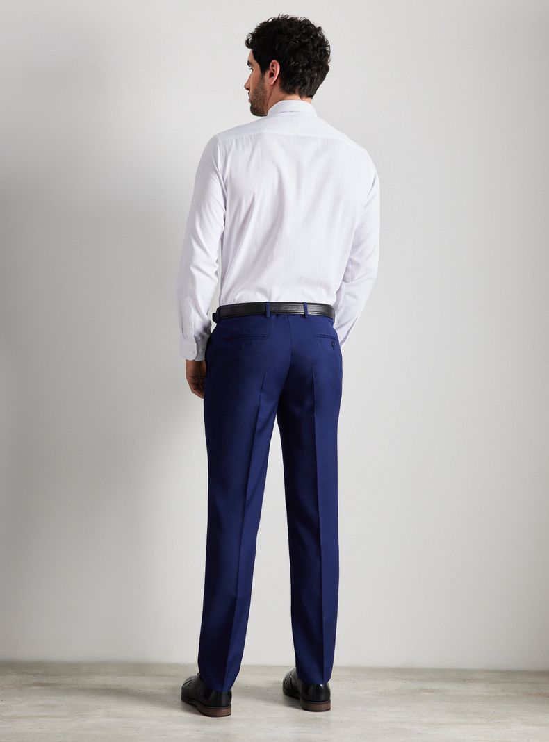 Camisa de Vestir Lisa y Texturada Slim Fit-5