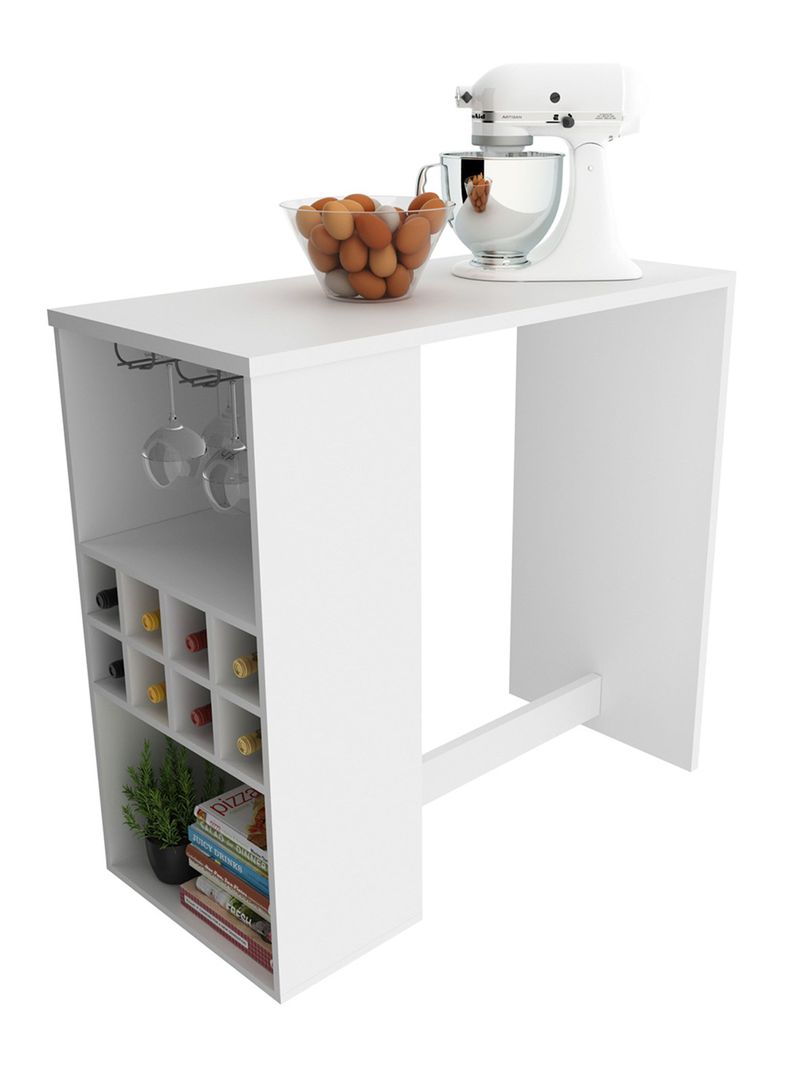Mueble de Cocina Isla Blanco-2