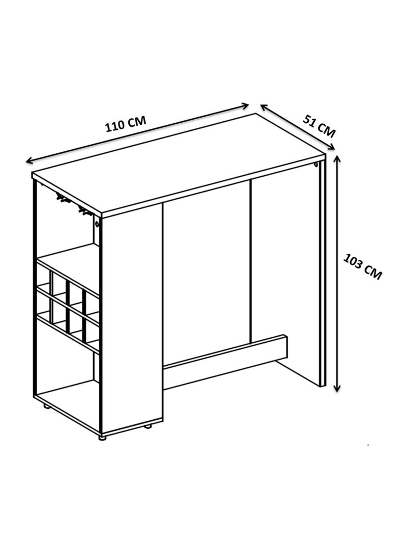 Mueble de Cocina Isla Gris-1