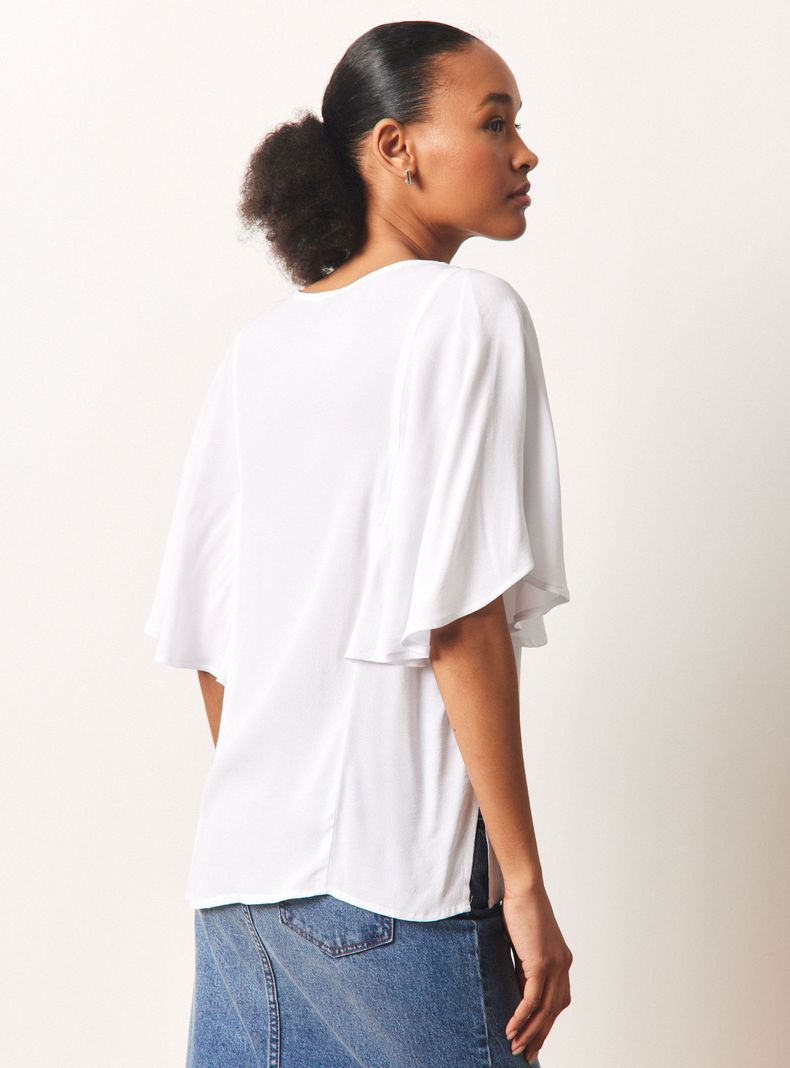 Blusa Básica con Vuelo-1
