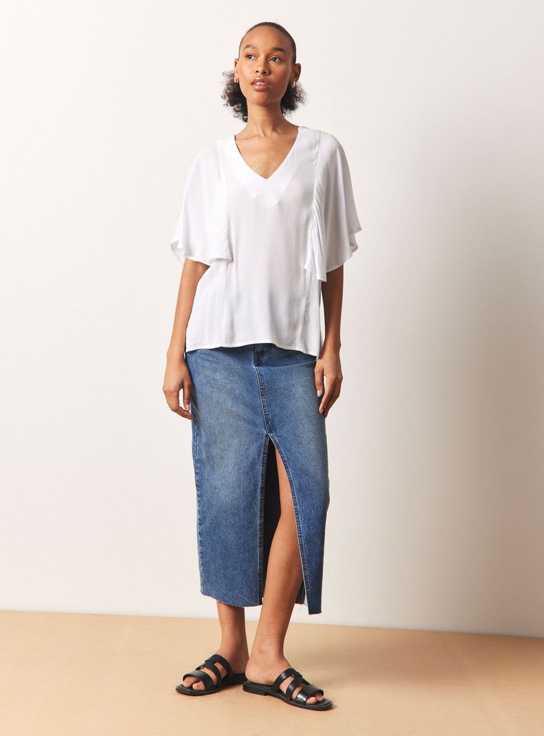 Blusa Básica con Vuelo-4