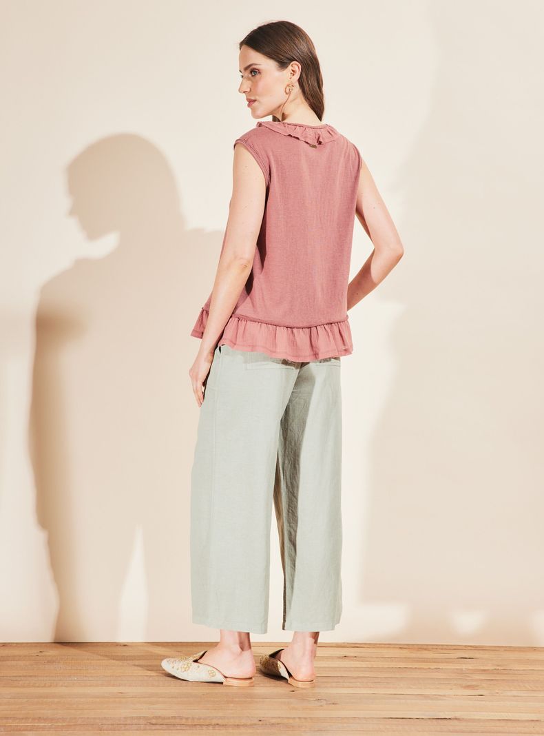 Polera con Vuelo Escote-5