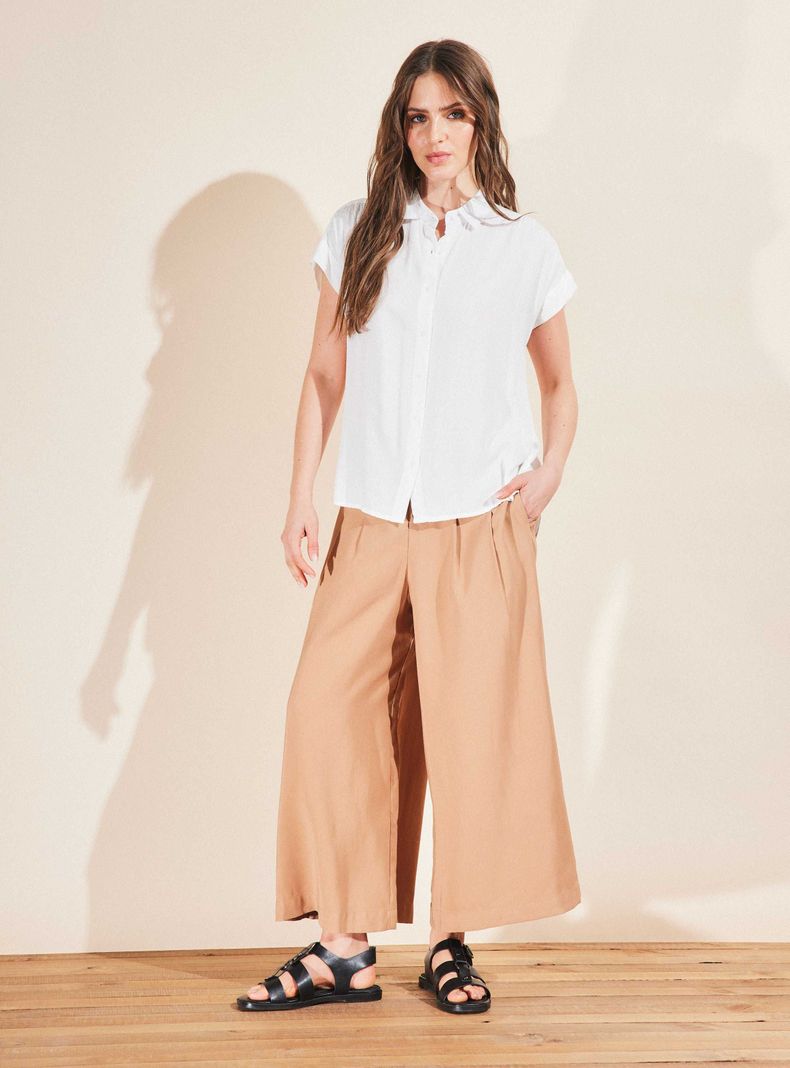 Blusa Básica Tela con Textura-4