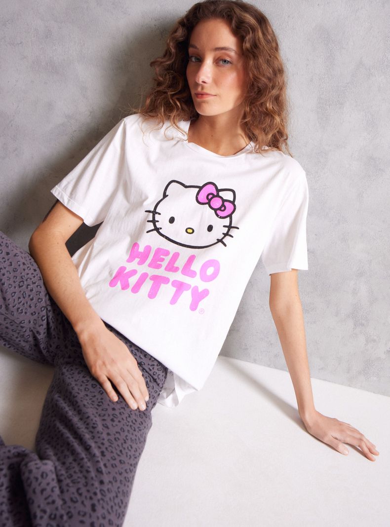 Polera Licencia Hello Kitty