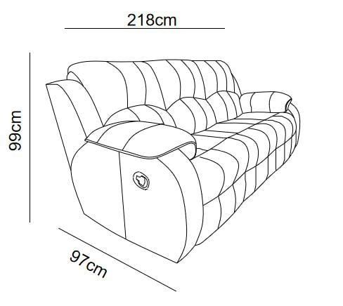 Reclinable Drake 3 Cuerpos-2