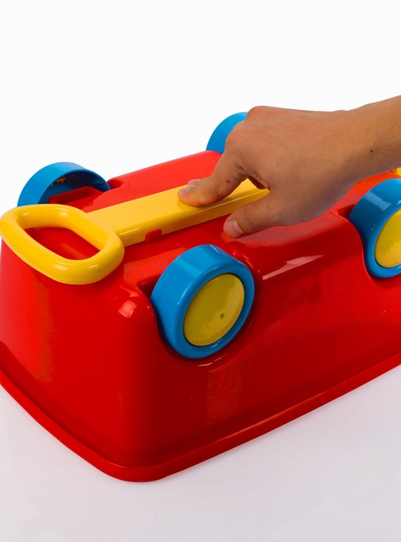 Juguete de Encaje Bloques Primer Wagon-1