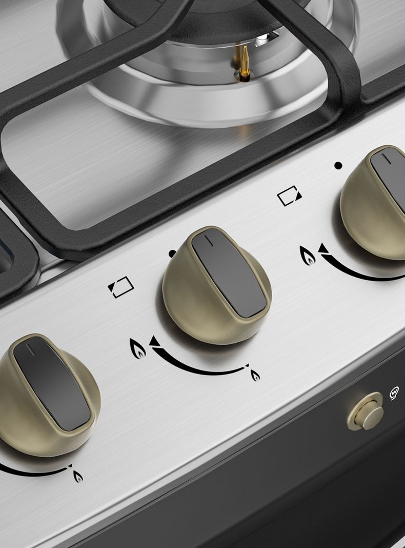 Cocina a Gas 4 Quemadores MCG-4QPI24NSCG-3