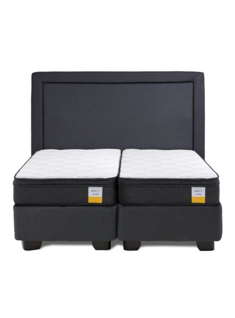Cama Americana Eurotop Súper King + Respaldo-0