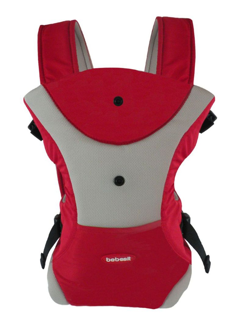 Porta Bebe 3 Posiciones en 1 Rojo Bebesit-0