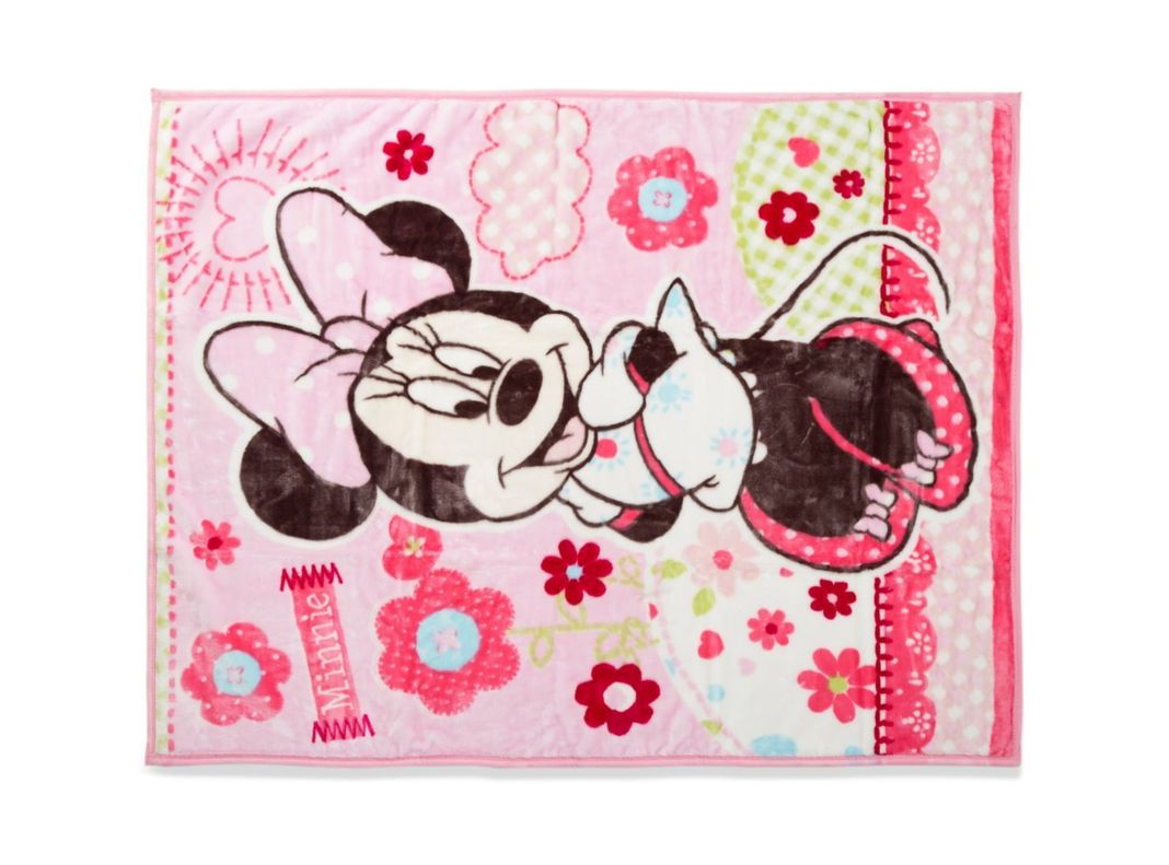 Cobertor de Cuna Minnie Celeste Bebesit-1