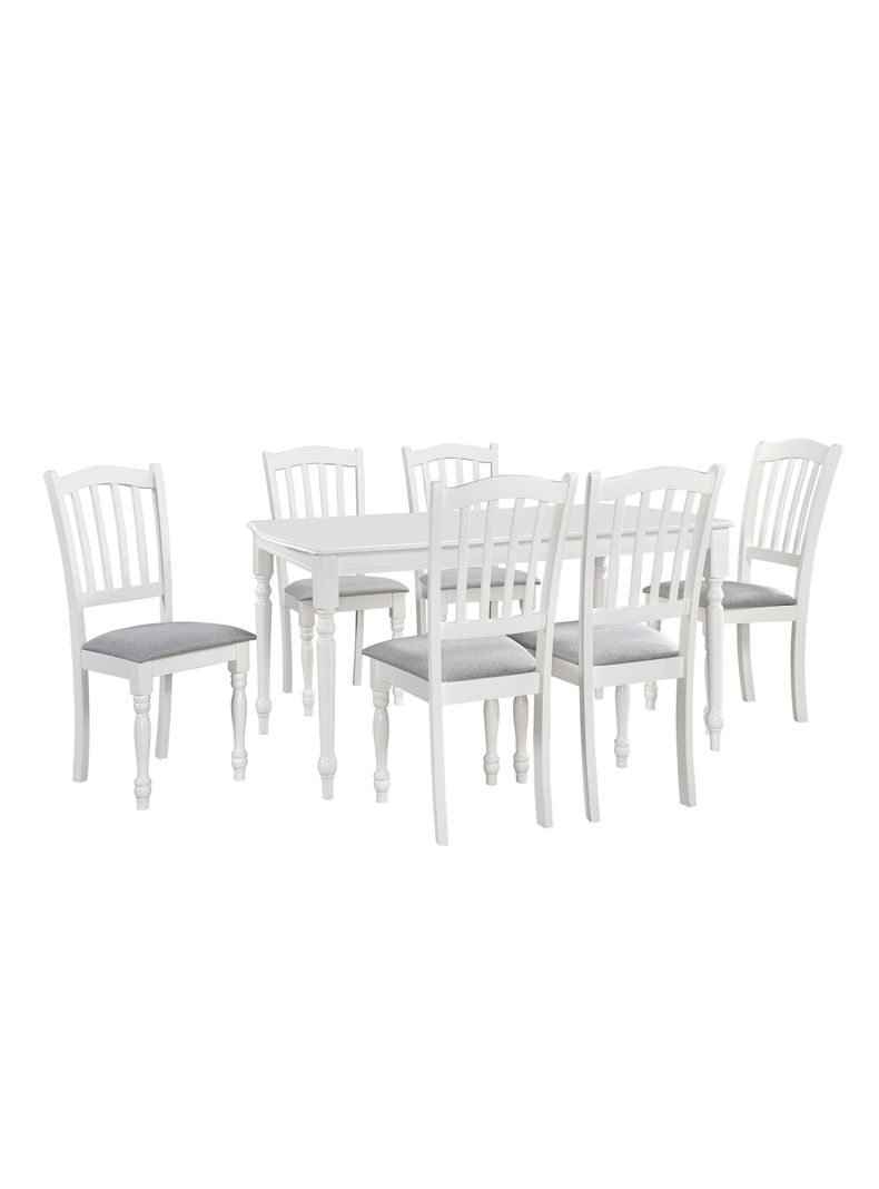 Juego de Comedor Denisse + 6 Sillas-0