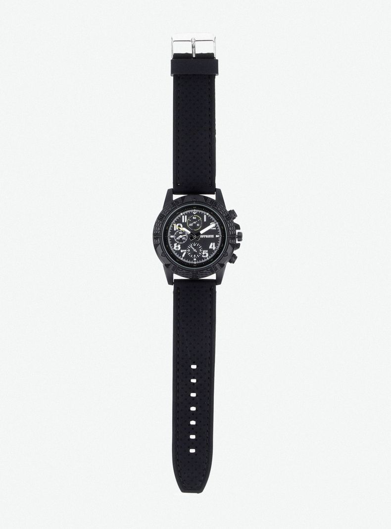 Reloj Análogo Hombre Negro-4