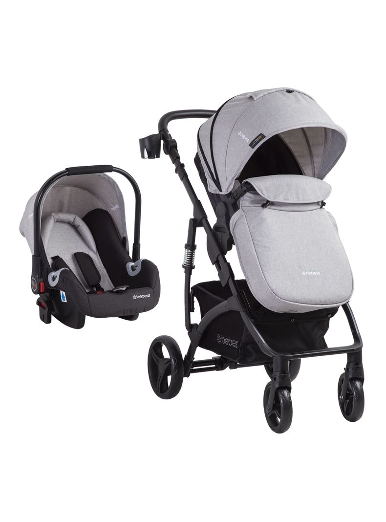 Coche Travel System Explorer Lx Gris Bebesit-1