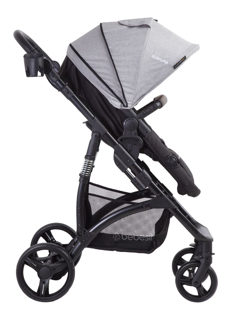 Coche Travel System Explorer Lx Gris Bebesit-4