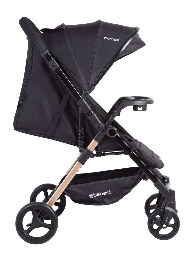Coche Paseo City Negro Bebesit-2
