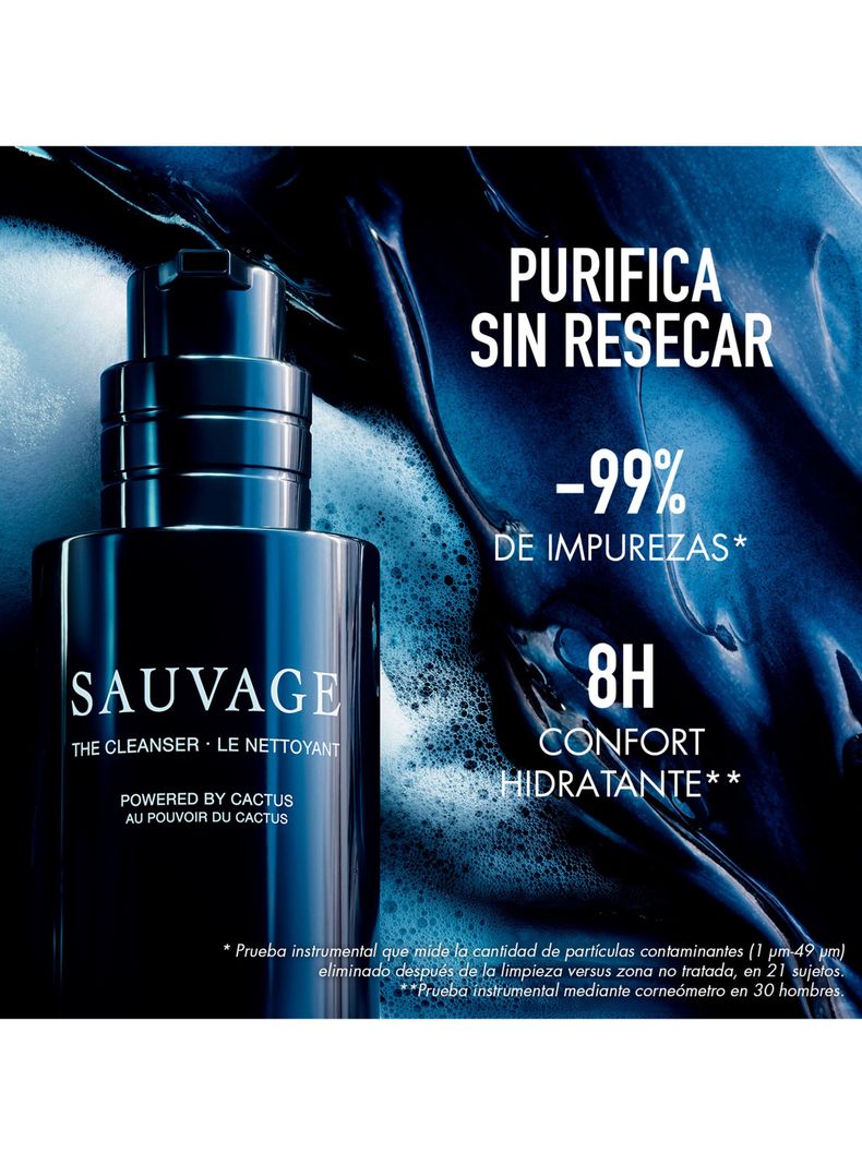 Limpiador Facial Sauvage 125ml Dior-1
