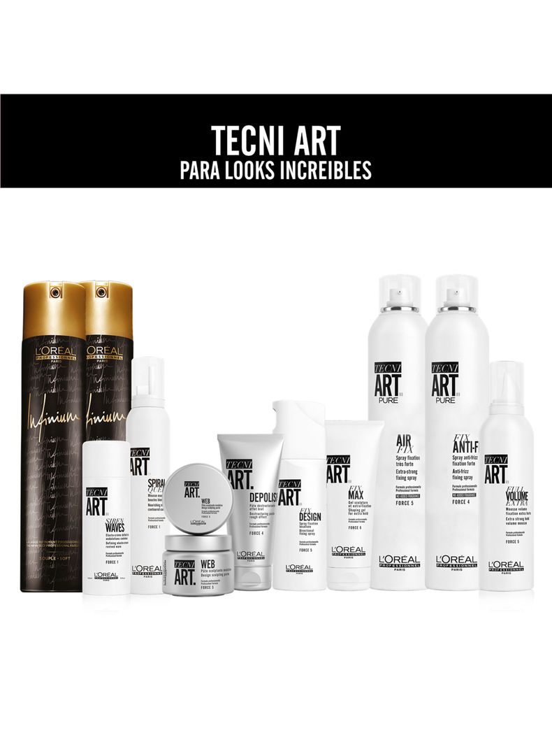 Mousse L'Oréal Professionnel Fijador Full Volume Extra 250 ml Tecni Art-3