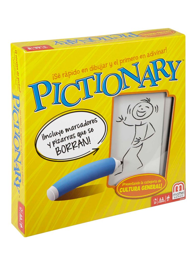 Pictionary Juego de Mesa Original-0