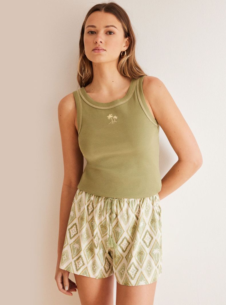 Pijama Tirantes Short Tropical